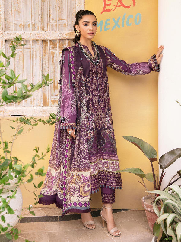 Mireia-01 Digitally Printed 3-Piece suit | Lawn 2023 - Volume 2 | Gulaal in UK USA UAE online kapraye.com