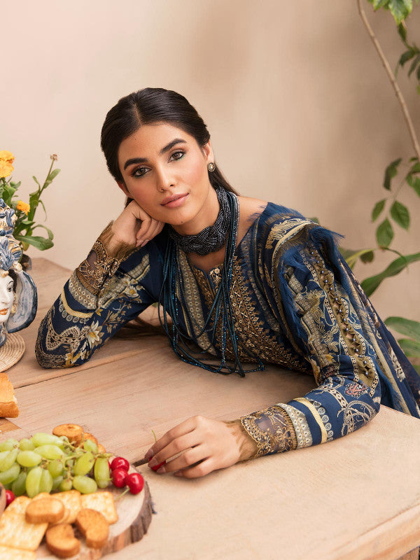 Julia-02 Digitally Printed 3-Piece suit | Lawn 2023 - Volume 2 | Gulaal in UK USA UAE online kapraye.com