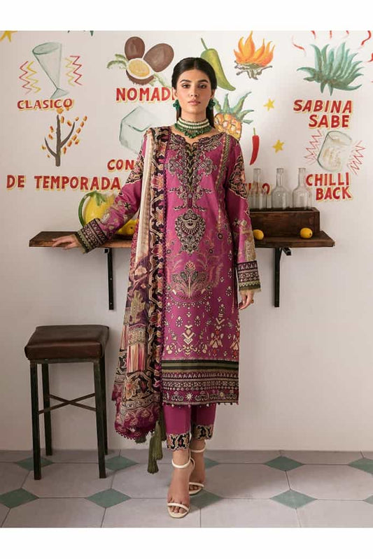 Mariana-04 Digitally Printed 3-Piece suit | Lawn 2023 - Volume 2 | Gulaal in UK USA UAE online kapraye.com