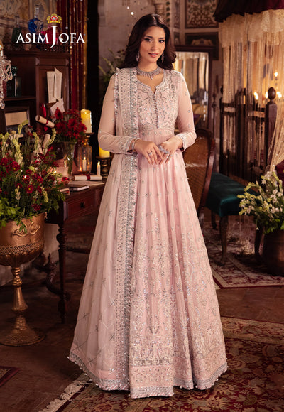 AJYV-10 EMBROIDERED CHIFFON 3 PCS | VASL | ASIM JOFA in UK USA UAE online kapraye.com