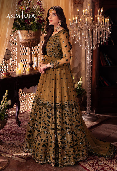 AJYV-06 EMBROIDERED CHIFFON 3 PCS | VASL | ASIM JOFA in UK USA UAE online kapraye.com