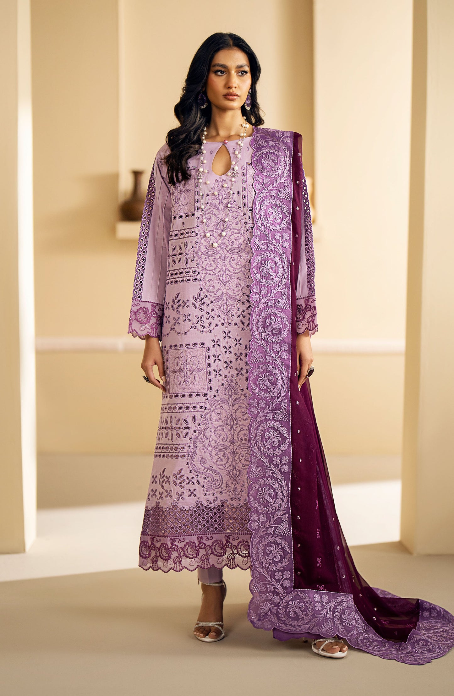 MS24-633 - Winsome orchid - KIRA | Chapter One - Luxury Lawn'24 | Maryum n Maria