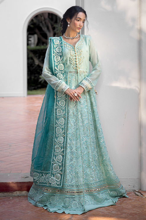 MEERA | ROOHI UNSTITCHED LUXURY COLLECTION | MUSHQ in UK USA UAE online kapraye.com