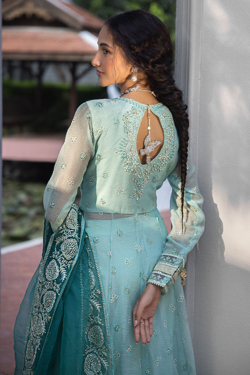 MEERA | ROOHI UNSTITCHED LUXURY COLLECTION | MUSHQ in UK USA UAE online kapraye.com