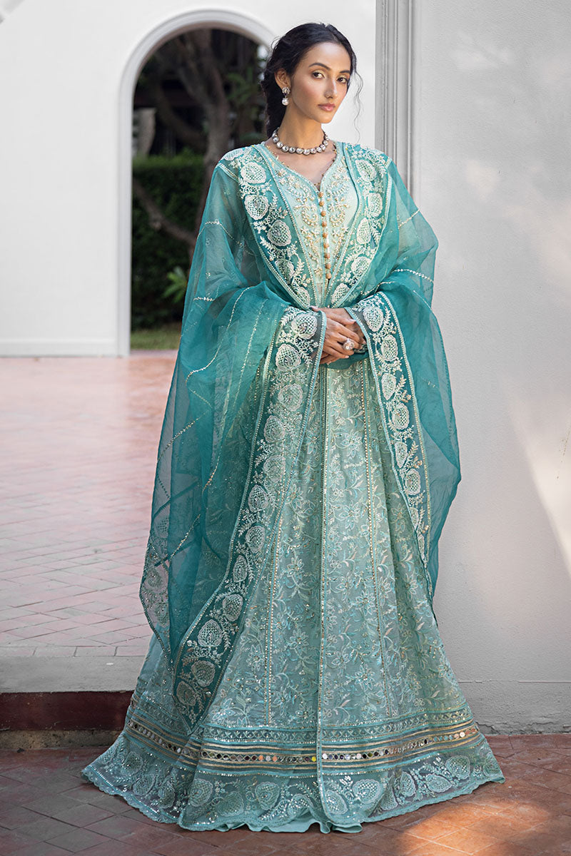 MEERA | ROOHI UNSTITCHED LUXURY COLLECTION | MUSHQ in UK USA UAE online kapraye.com