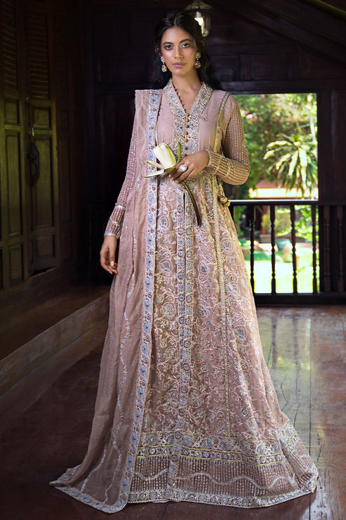 JANVI | ROOHI UNSTITCHED LUXURY COLLECTION | MUSHQ in UK USA UAE online kapraye.com