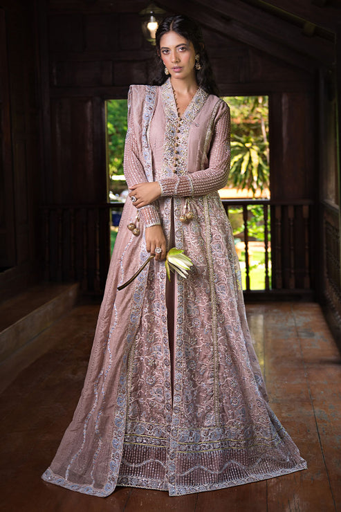 JANVI | ROOHI UNSTITCHED LUXURY COLLECTION | MUSHQ in UK USA UAE online kapraye.com