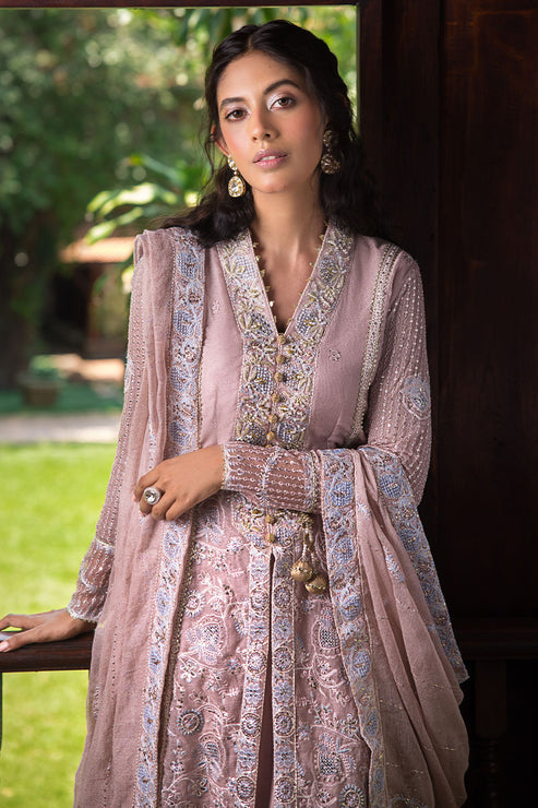 JANVI | ROOHI UNSTITCHED LUXURY COLLECTION | MUSHQ in UK USA UAE online kapraye.com