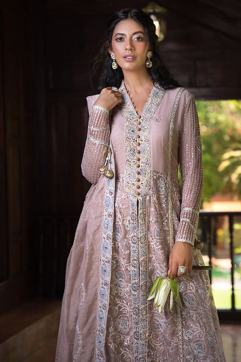 JANVI | ROOHI UNSTITCHED LUXURY COLLECTION | MUSHQ in UK USA UAE online kapraye.com