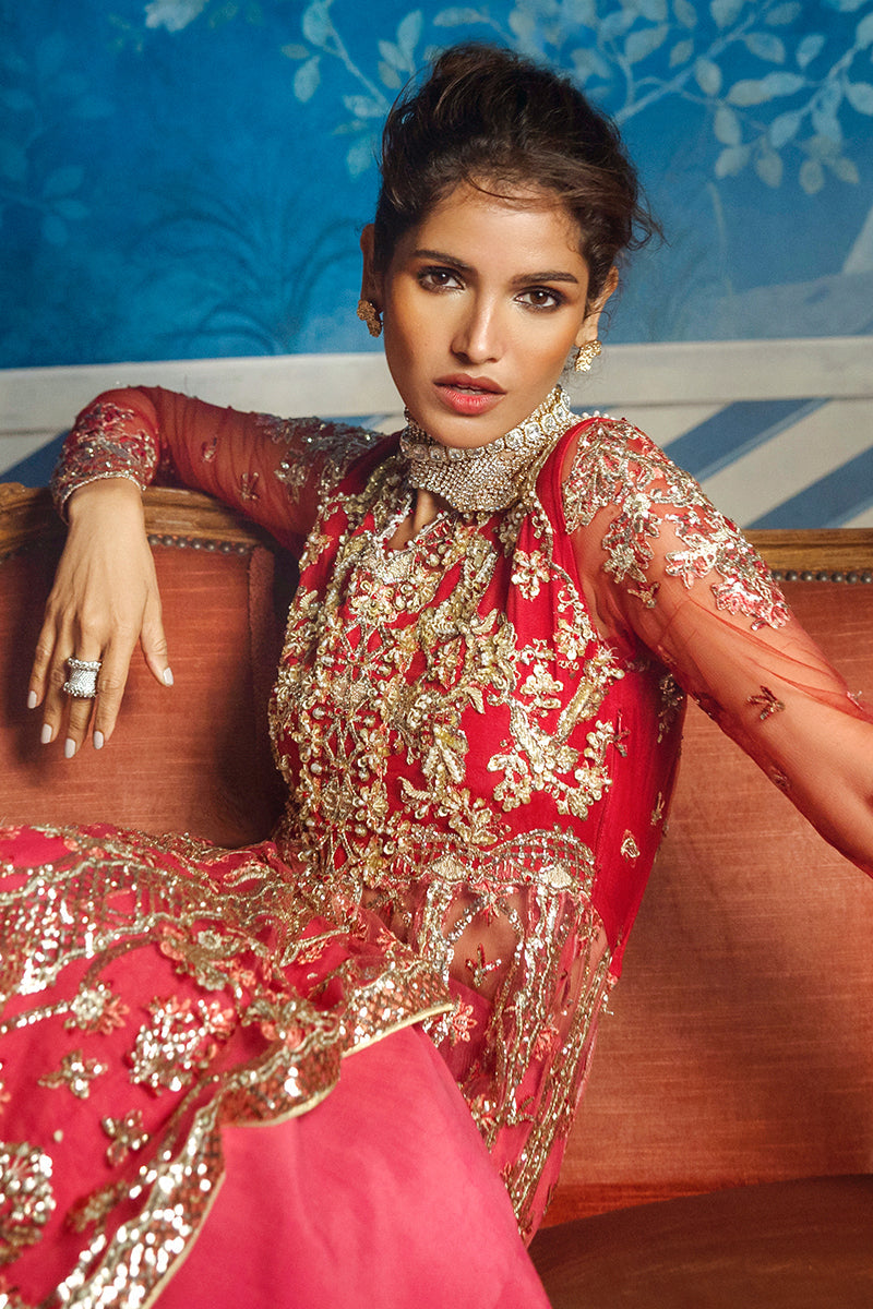 Red Carpet | Stardust - Unstitched Wedding Collection '24 | Mushq in UK USA UAE online kapraye.com