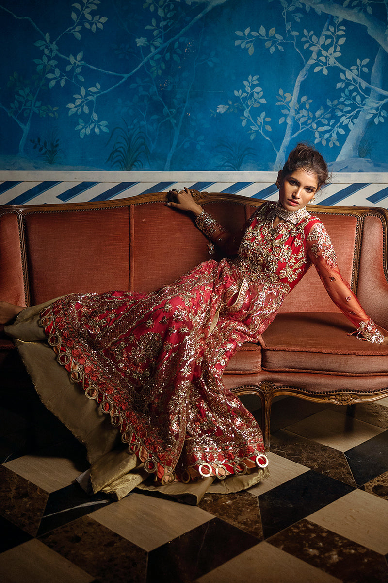 Red Carpet | Stardust - Unstitched Wedding Collection '24 | Mushq in UK USA UAE online kapraye.com