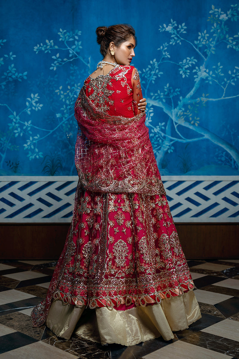 Red Carpet | Stardust - Unstitched Wedding Collection '24 | Mushq in UK USA UAE online kapraye.com