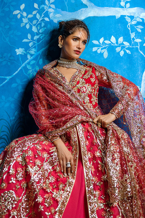 Red Carpet | Stardust - Unstitched Wedding Collection '24 | Mushq in UK USA UAE online kapraye.com