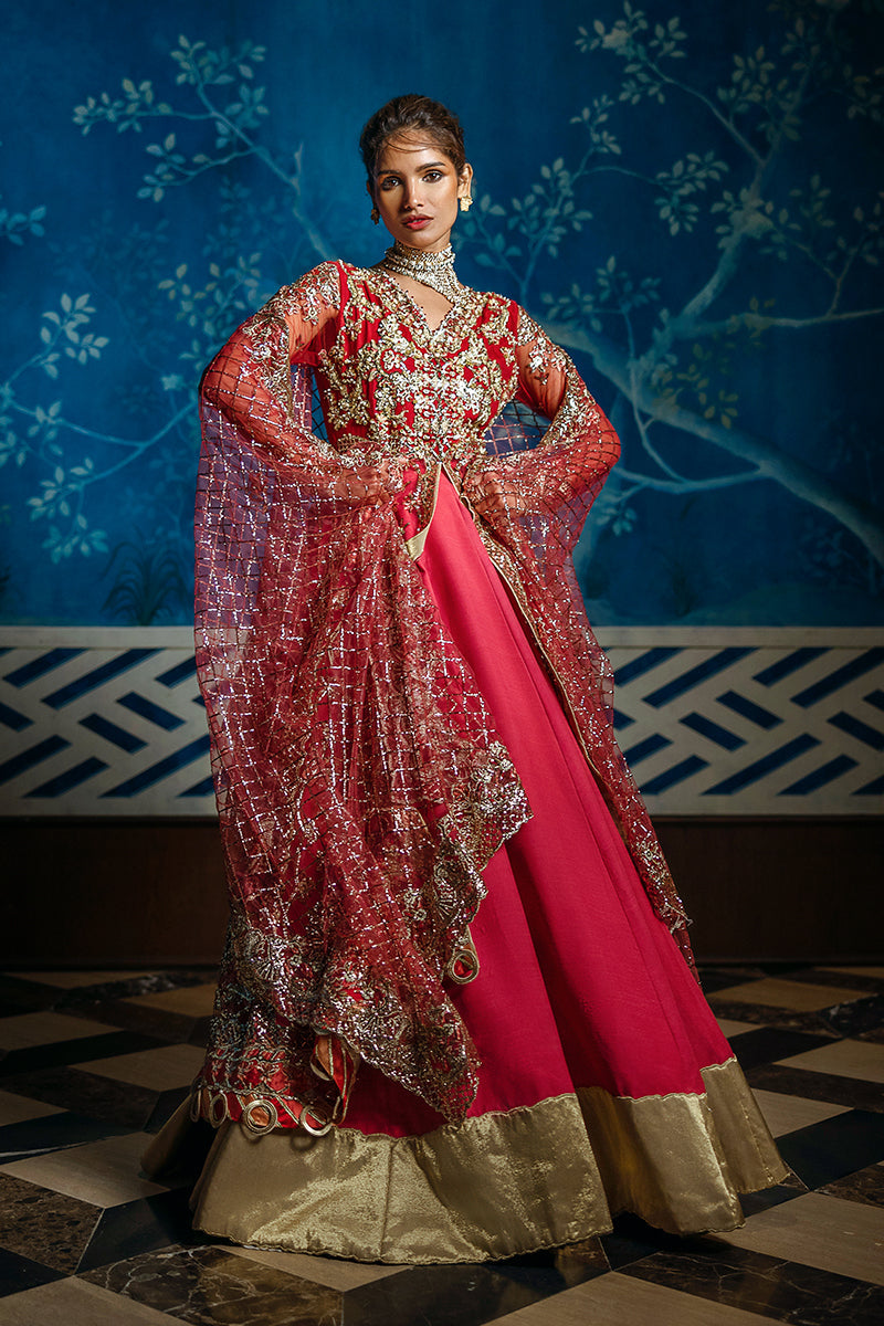 Red Carpet | Stardust - Unstitched Wedding Collection '24 | Mushq in UK USA UAE online kapraye.com