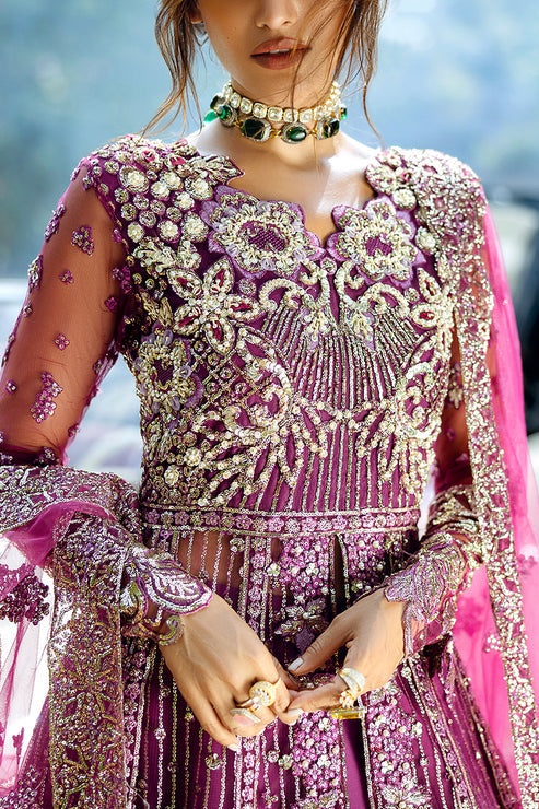 Starstruck Elegance | Stardust - Unstitched Wedding Collection '24 | Mushq in UK USA UAE online kapraye.com