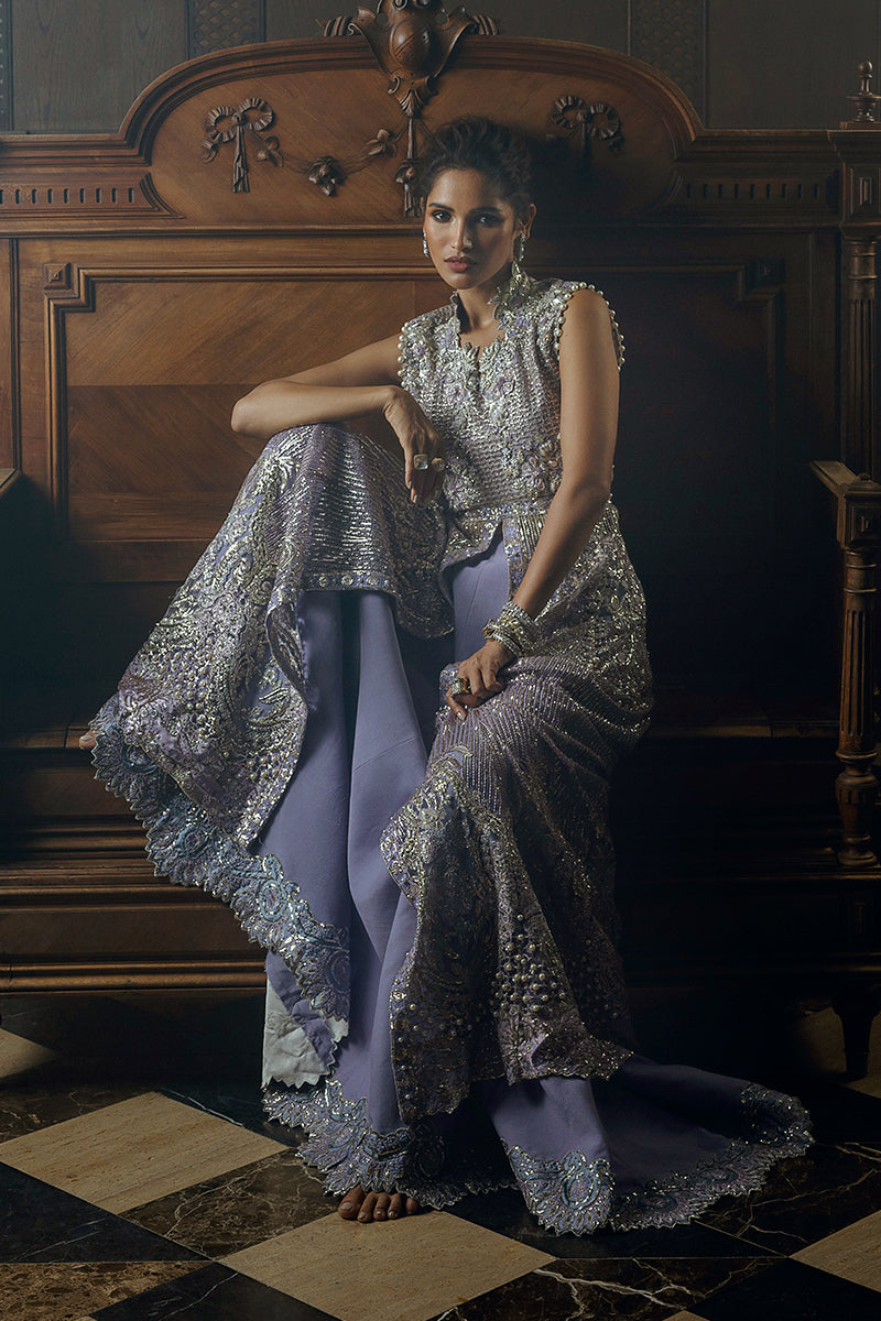 Celestial Glam | Stardust - Unstitched Wedding Collection '24 | Mushq in UK USA UAE online kapraye.com