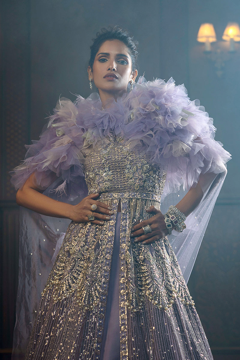 Celestial Glam | Stardust - Unstitched Wedding Collection '24 | Mushq in UK USA UAE online kapraye.com