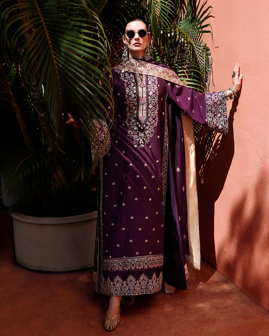 Minerva | NUVERA UNSTITCHED RAW SILK | MUSHQ