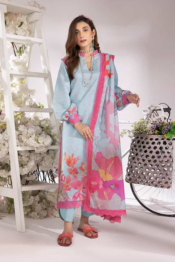 AQUAMARINE || SUMMER BREEZE ’23 || RANG RASIYA in UK USA UAE online kapraye.com