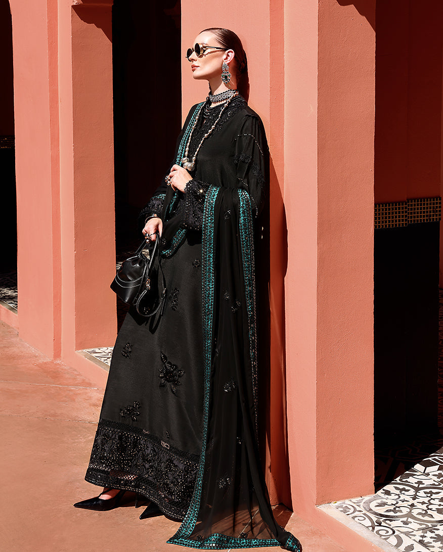 Raveena | NUVERA UNSTITCHED RAW SILK | MUSHQ