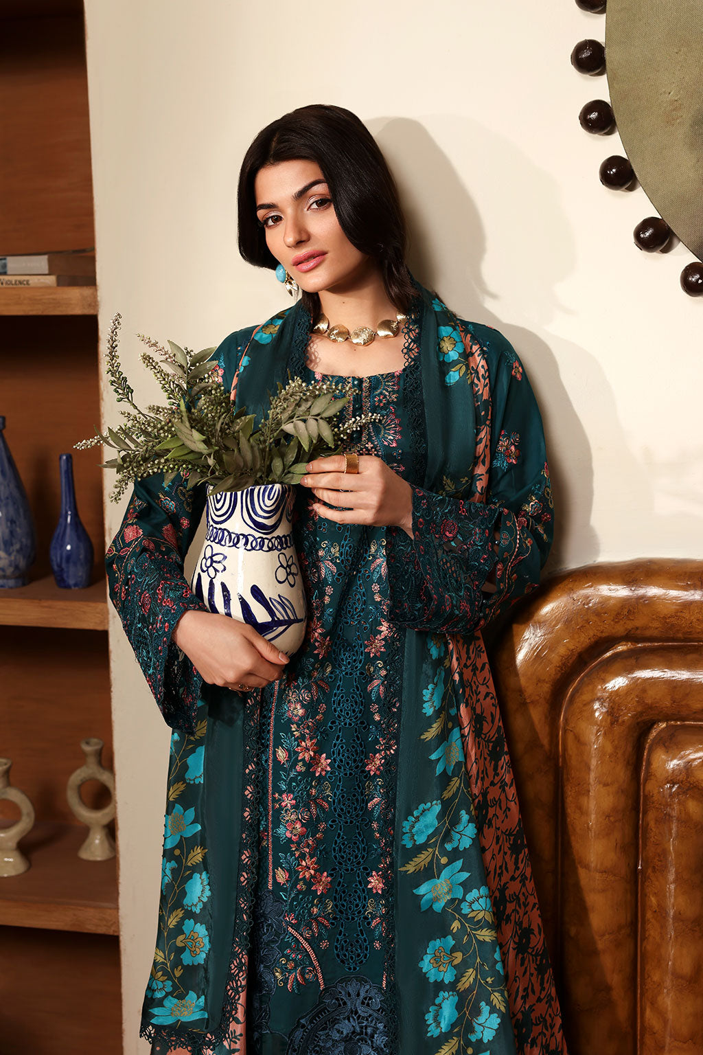 Y-1407 | RIWAYAT LUXURY LAWN | RAMSHA