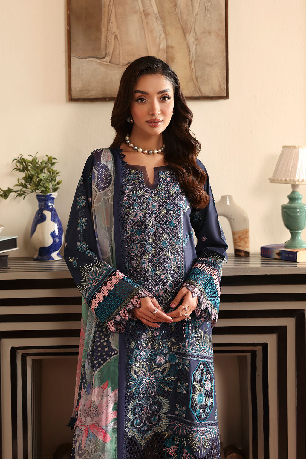 Y-1411 | RIWAYAT LUXURY LAWN | RAMSHA