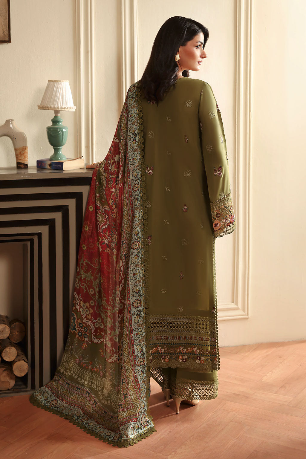 Y-1410 | RIWAYAT LUXURY LAWN | RAMSHA