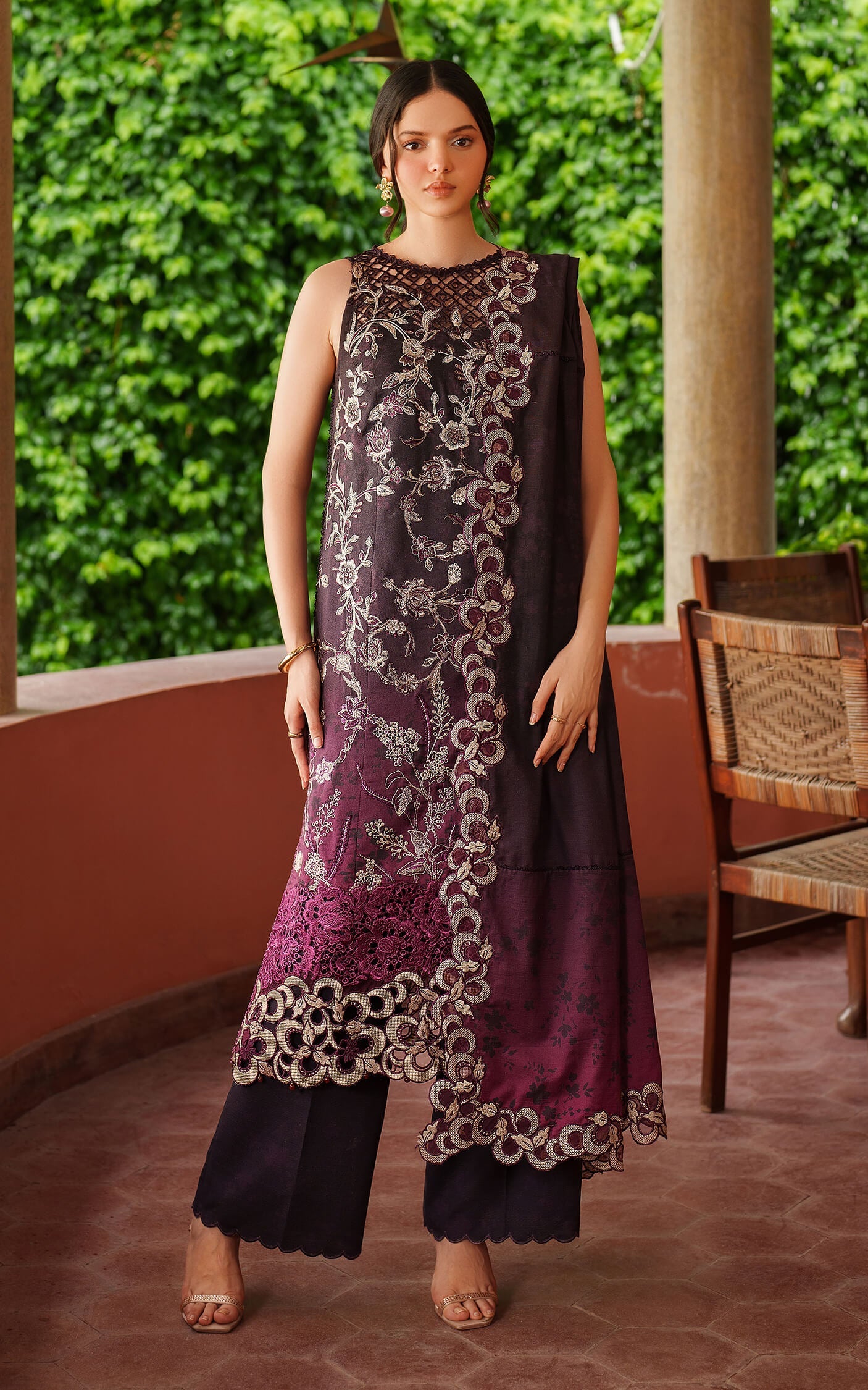 Siera LWC25-09 | PASHMINA LUXE | ASIFA N NABEEL