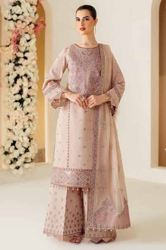 AF-RS-08-Taffy | Luxe - Luxury Raw Silk | Alizeh Fashion in UK USA UAE online kapraye.com