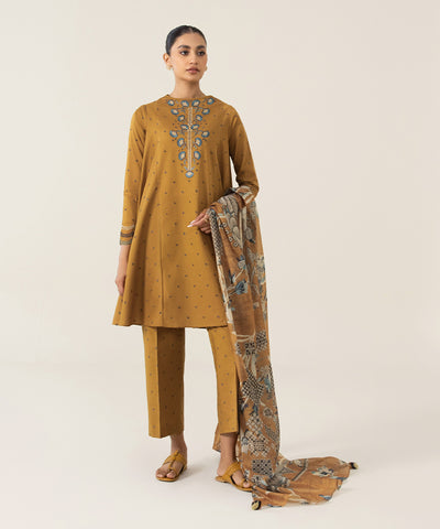 3 PIECE - EMBROIDERED TEXTURED LAWN SUIT | SIGNATURE LAWN VOL 4 | SAPPHIRE in UK USA UAE online kapraye.com