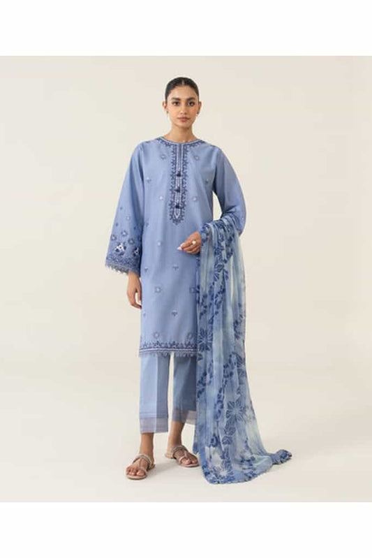 3 PIECE - EMBROIDERED TEXTURED LAWN SUIT | SIGNATURE LAWN VOL 4 | SAPPHIRE in UK USA UAE online kapraye.com