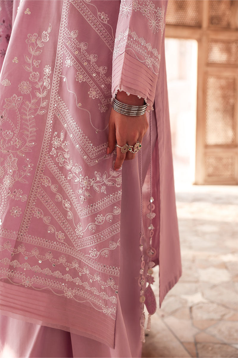 LAVENDER MIST-3PC EMBROIDERED LAWN SUIT | EID LAWN '26 | CROSS STITCH