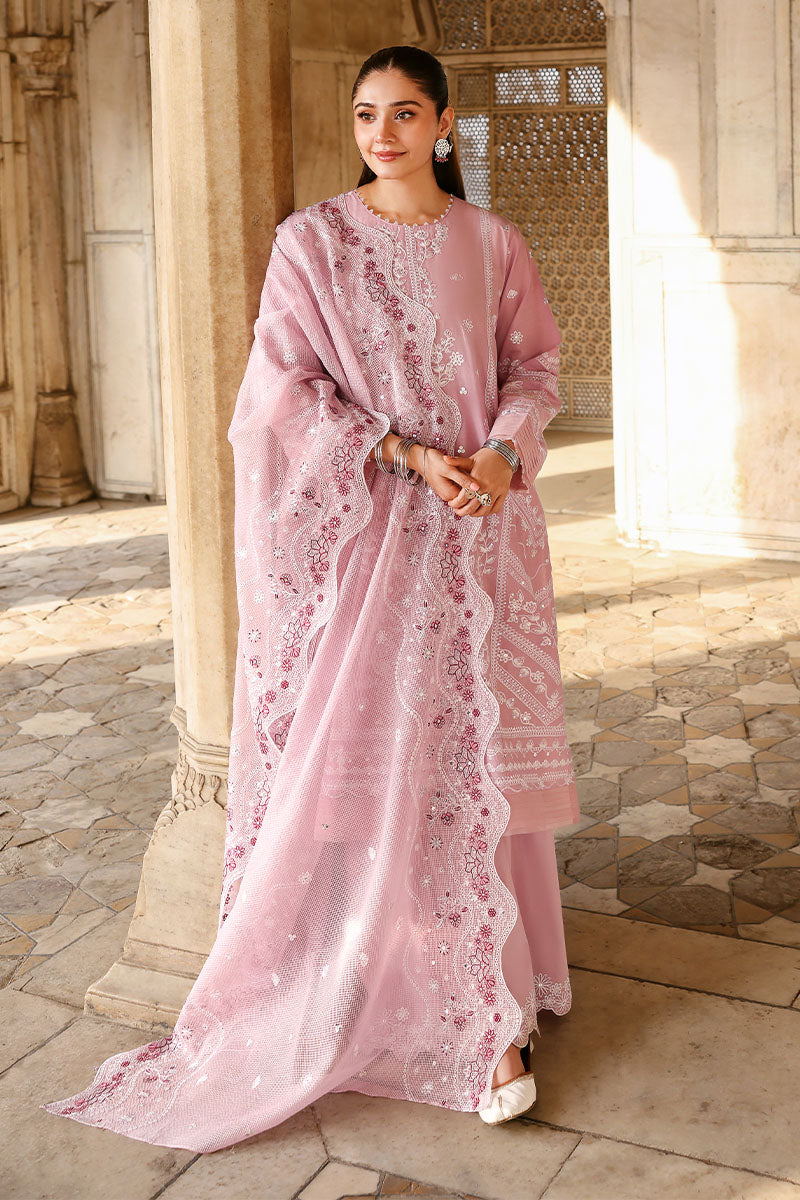 LAVENDER MIST-3PC EMBROIDERED LAWN SUIT | EID LAWN '26 | CROSS STITCH