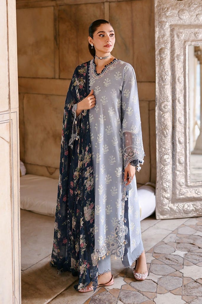 DREAM FLINT-3PC PRINTED LAWN SUIT | EID LAWN '26 | CROSS STITCH