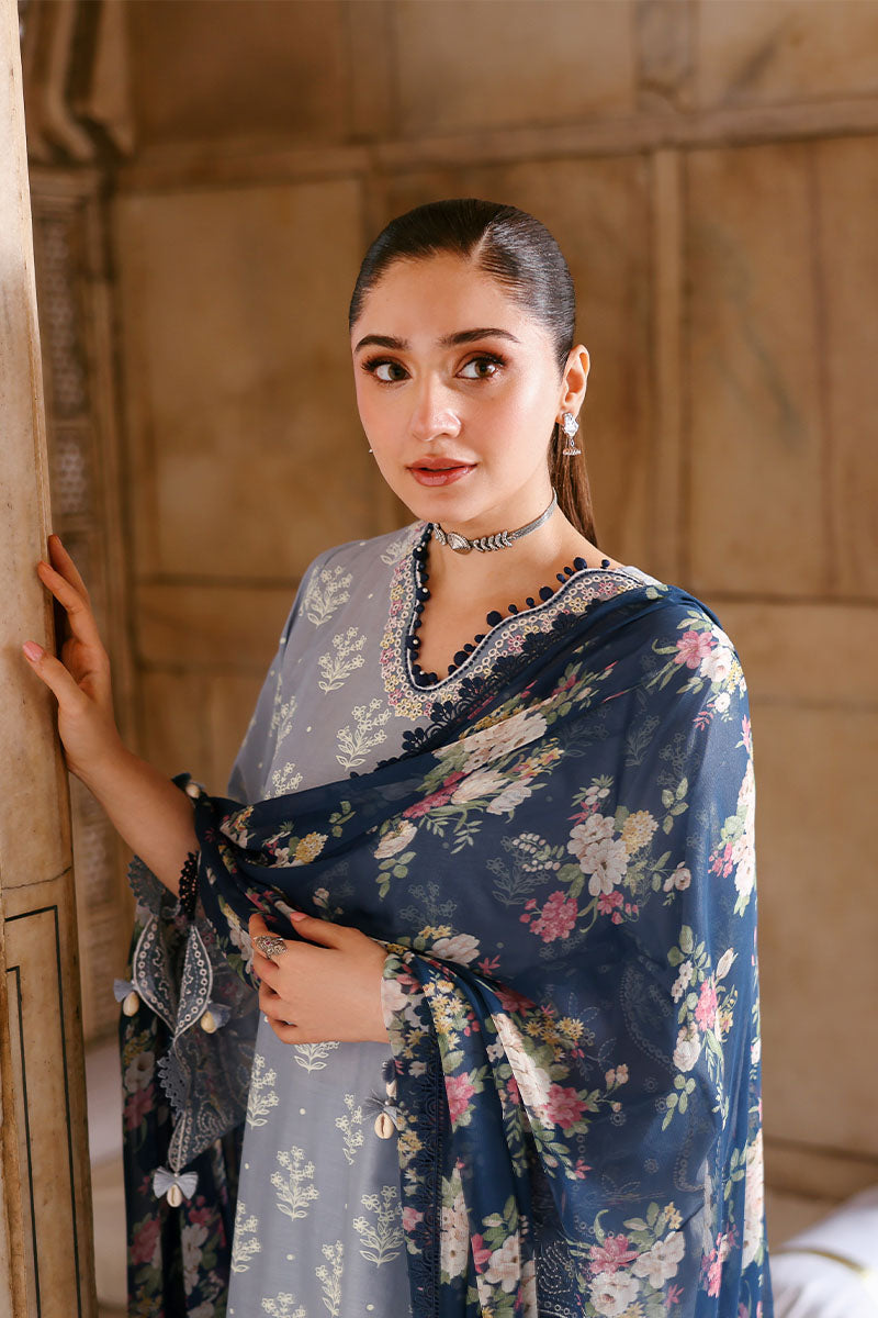 DREAM FLINT-3PC PRINTED LAWN SUIT | EID LAWN '26 | CROSS STITCH