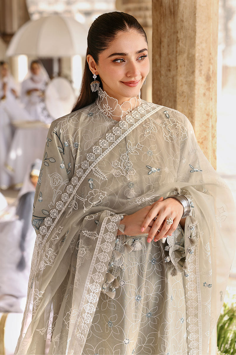 SUMMER BREEZE-3PC EMBROIDERED LAWN SUIT | EID LAWN '26 | CROSS STITCH