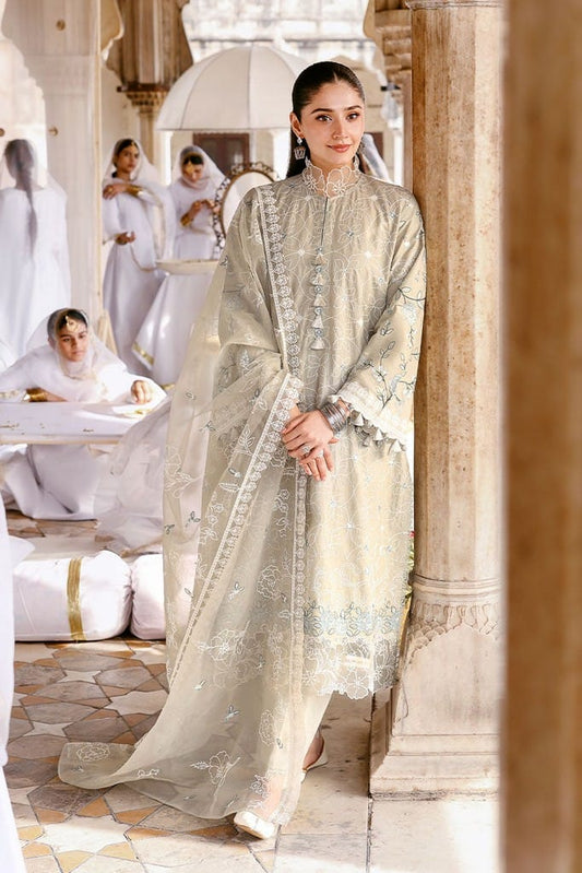 SUMMER BREEZE-3PC EMBROIDERED LAWN SUIT | EID LAWN '26 | CROSS STITCH