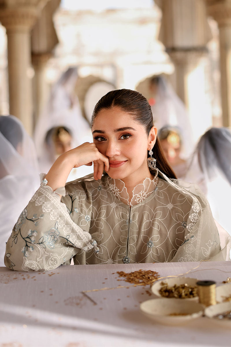 SUMMER BREEZE-3PC EMBROIDERED LAWN SUIT | EID LAWN '26 | CROSS STITCH