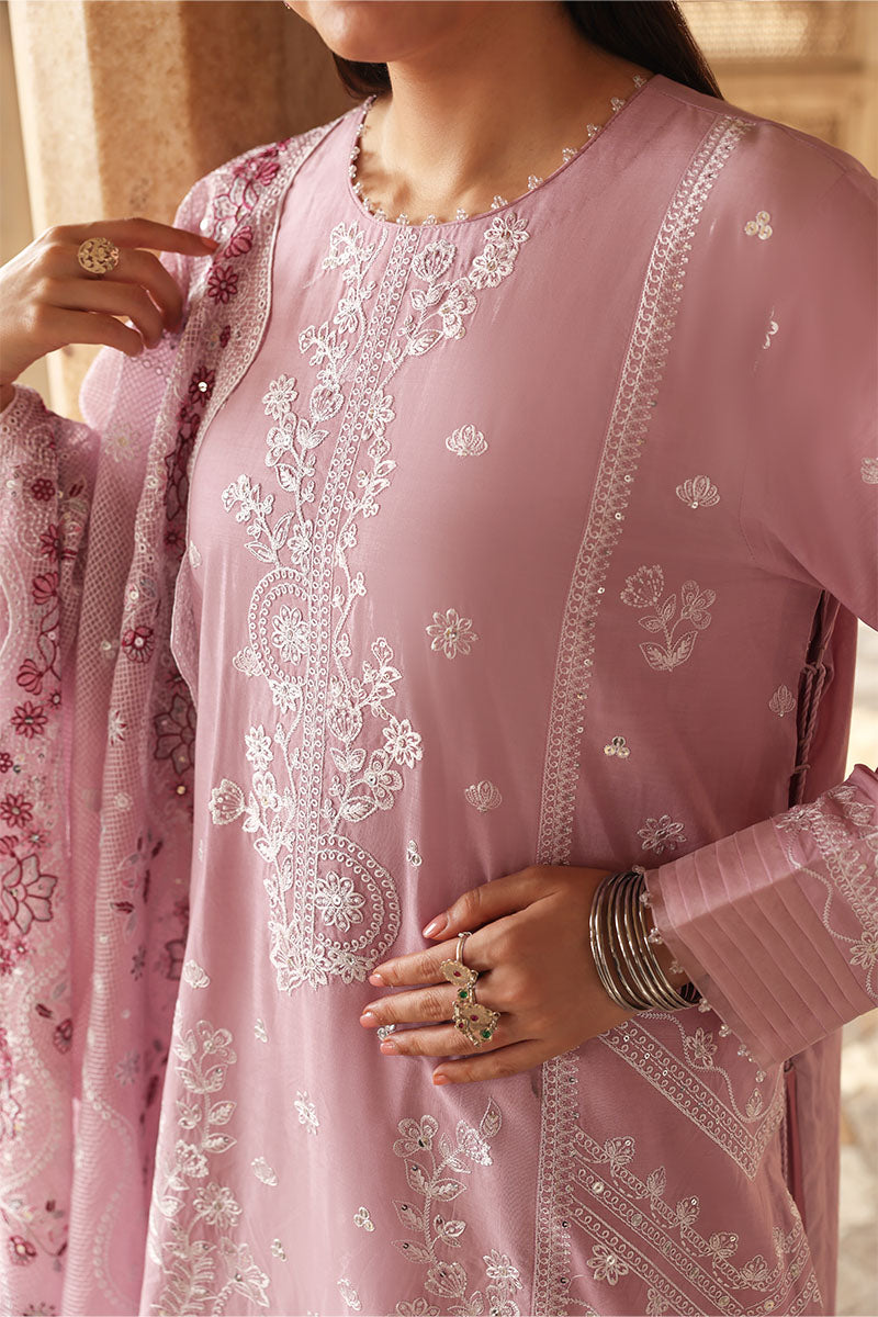 LAVENDER MIST-3PC EMBROIDERED LAWN SUIT | EID LAWN '26 | CROSS STITCH