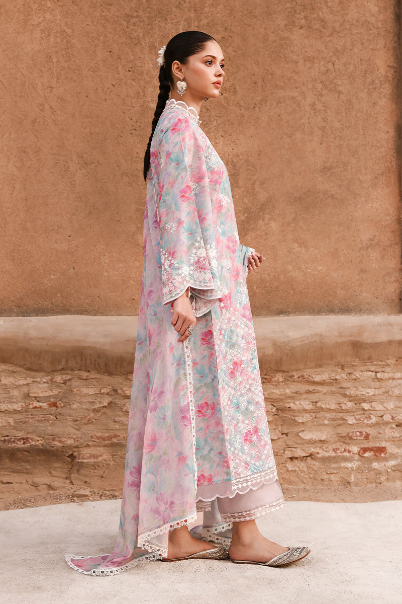 VELVET DUSK-3PC PRINTED & EMBROIDERED LAWN SUIT | EID LAWN '26 | CROSS STITCH