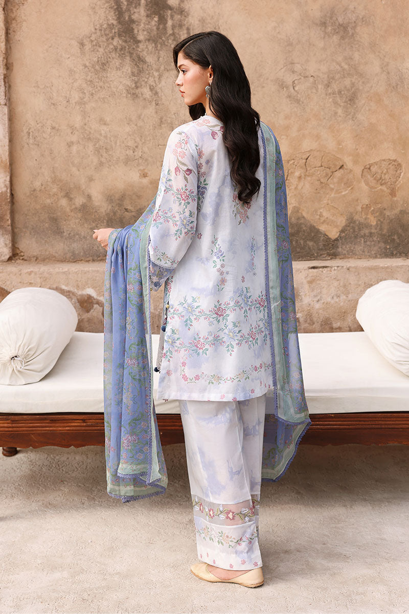 VINTAGE PETAL-3PC PRINTED LAWN SUIT | EID LAWN '26 | CROSS STITCH