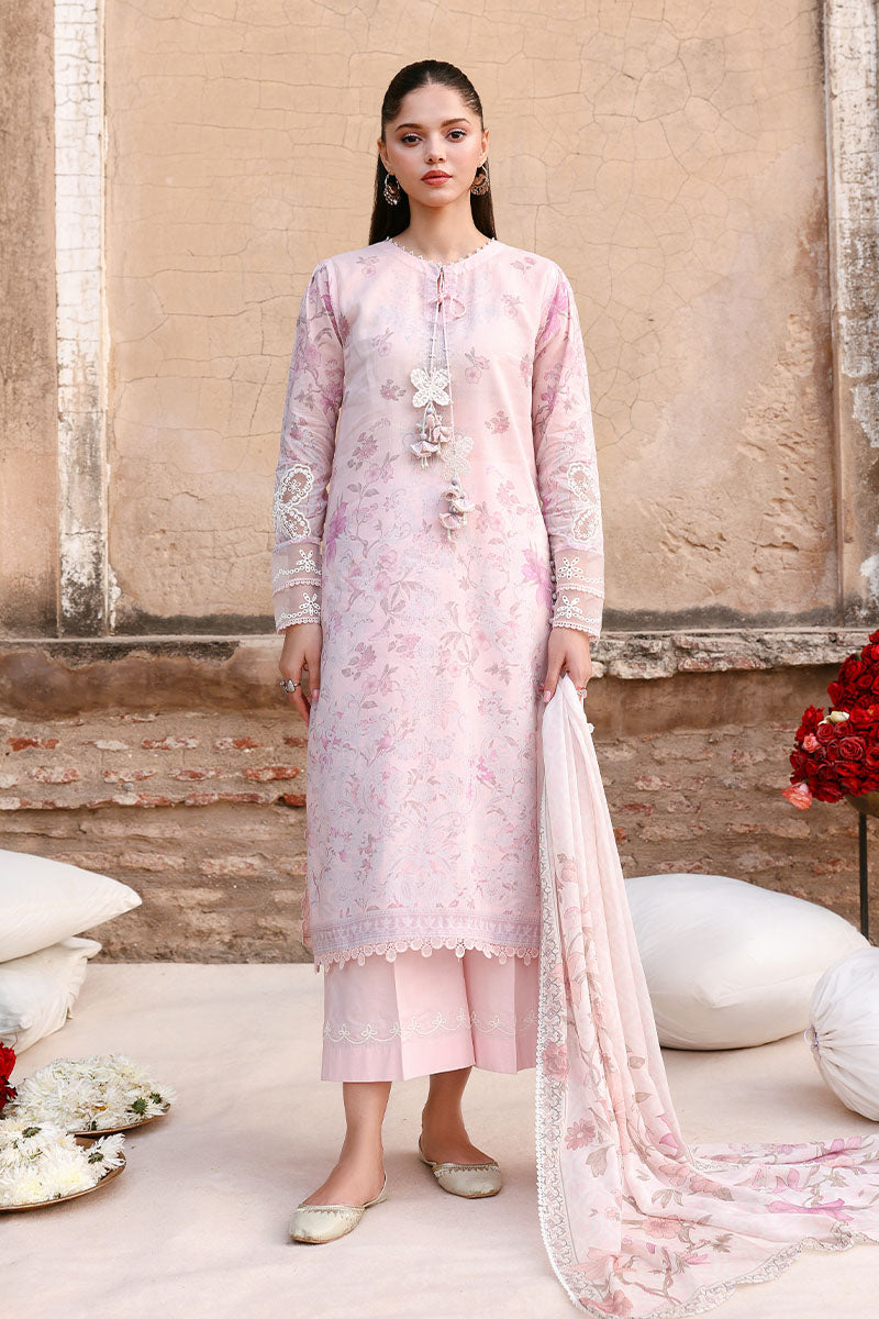 CELESTE FLORA-3PC PRINTED LAWN SUIT | EID LAWN '26 | CROSS STITCH