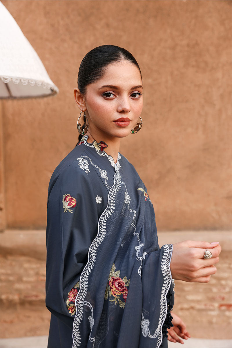 VERDENT TAPESTRY-3PC EMBROIDERED LAWN SUIT | EID LAWN '26 | CROSS STITCH