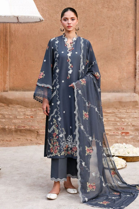 VERDENT TAPESTRY-3PC EMBROIDERED LAWN SUIT | EID LAWN '26 | CROSS STITCH