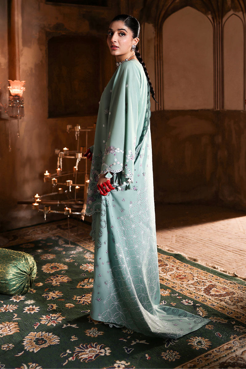 MEADOW MUSE-3PC EMBROIDERED LAWN SUIT | EID LAWN '26 | CROSS STITCH