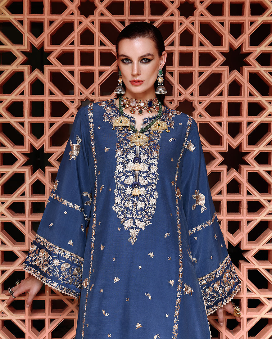 Vivian | NUVERA UNSTITCHED RAW SILK | MUSHQ