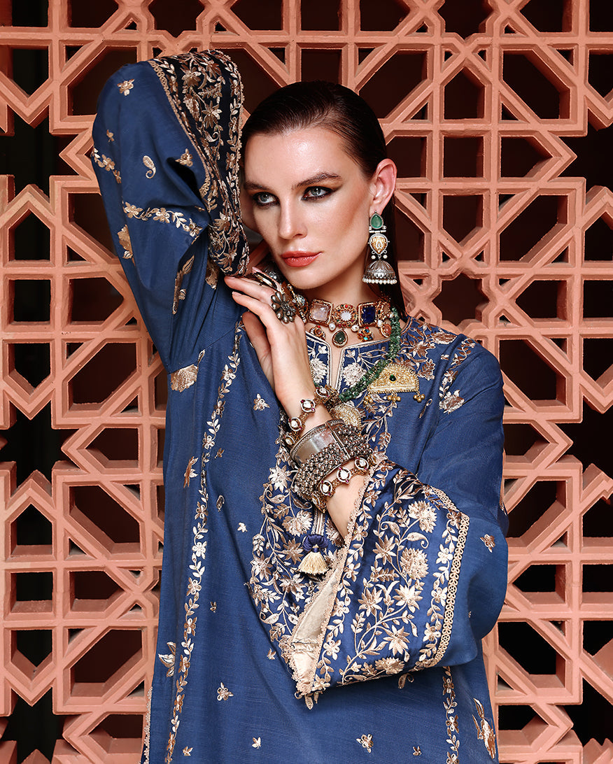 Vivian | NUVERA UNSTITCHED RAW SILK | MUSHQ