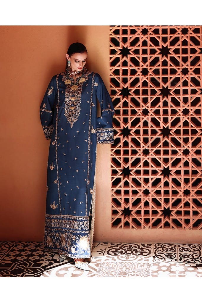 Vivian | NUVERA UNSTITCHED RAW SILK | MUSHQ