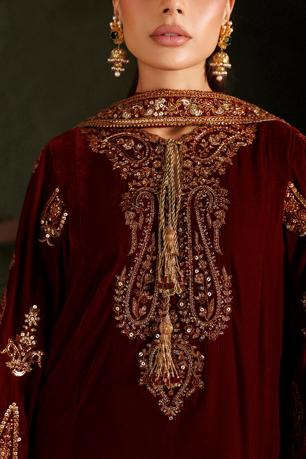 IV-86 Embroidered Velvet | VELVET 26 | IZNIK