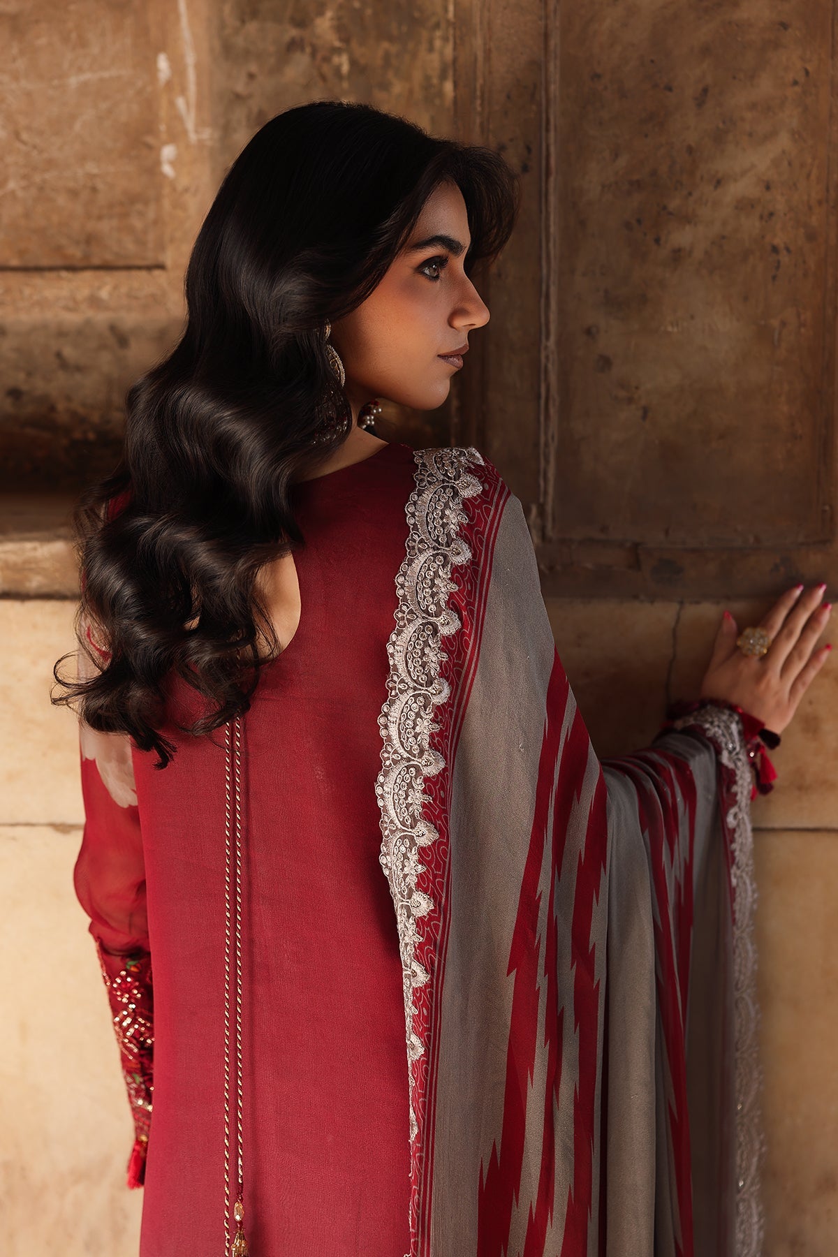 VSL25-45 | VASAL - Vol 6 Unstitched Luxury Chiffon | CHARIZMA